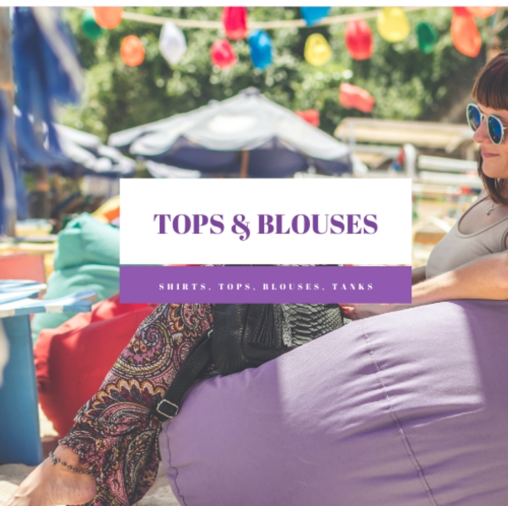Shirts, Tops, Blouses, & Tanks